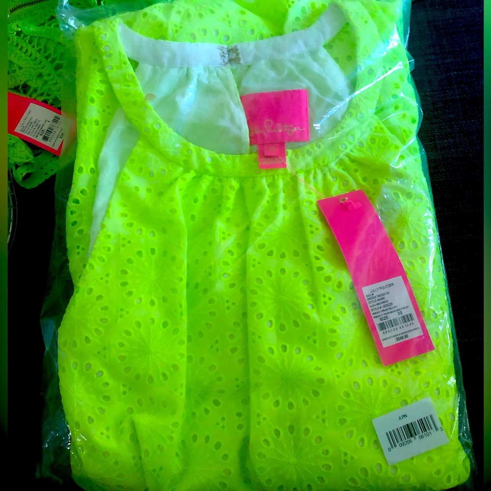 Yellow Lilly Pulitzer